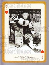 2005 Boston Bruins Legends Playing Card #19 Cecil Thompson