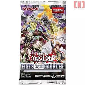 Yu-Gi-Oh ! TCG : Fists Of The Gadgets Scellé Booster Paquet Anglais - Picture 1 of 1