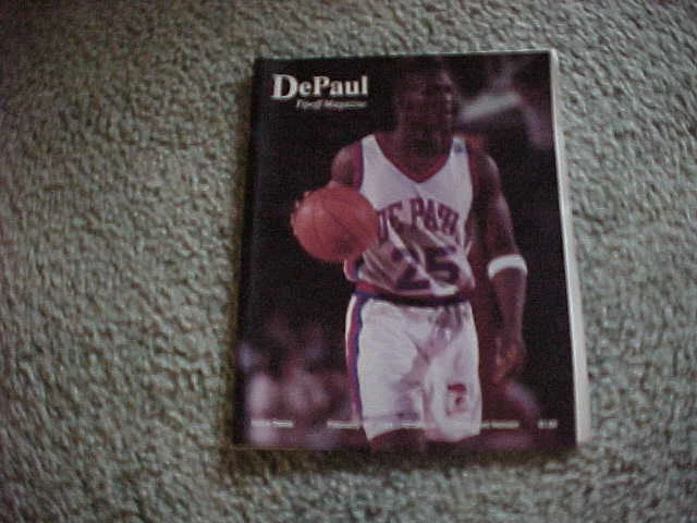 1993 Notre Dame v DePaul Blue Demons Basketball Program 2/21 - Image 1 of 1