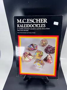 M. C. Escher Kaleidocycles 17 models of Escher desigby Wallace Walker Paperback - Picture 1 of 12