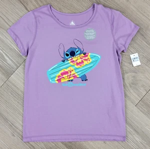 Disney Stitch Fashion T-shirt For Girls Size Large - Picture 1 of 8