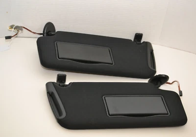 Dodge Charger 2015-2023 par parasol izquierdo y derecho negro OEM Foto 1 de 3