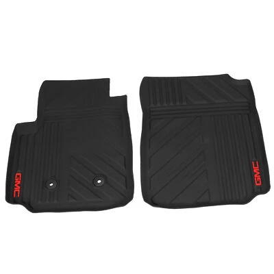 OEM NEW 2015-2022 GMC Canyon Front All Weather Premium Floor Mats 22968489 - Image 1 of 4