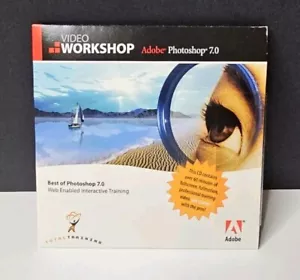 ADOBE PHOTOSHOP 7.0 MACINTOSH Video Workshop Total Training Factory Sealed - Picture 1 of 3