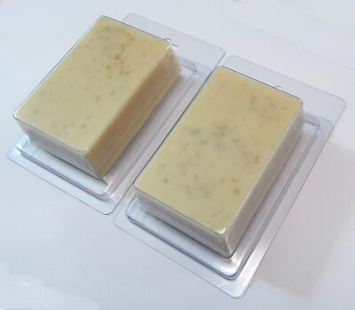 SILKY SKIN FOREVER Goat Milk Oatmeal Colloidal Honey Handmade Soap Facial Cleanser 2 Bars All Skin