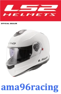 CASCO MODULARE LS2 FF908 STROBE II MOTO/SCOOTER OMOLOGATO ECE 22-06 & P/J BIANCO - Foto 1 di 14