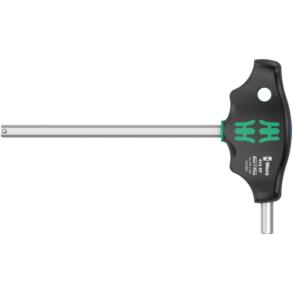 Wera 05023365001 454 HF T-Handle Hex Screwdriver Hex-Plus - HF Imp 5/16" x 150mm - Image 1 of 1
