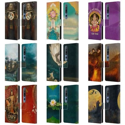 FUNDA BILLETERA LIBRO CUERO DUIRWAIGH GOD OFICIAL PARA TELÉFONOS XIAOMI. Foto 1 de 4