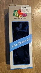 Vintage Fruit of the Loom Damen Hausschuhe Ballerina Größe Small 5-6 NEU - Bild 1 von 4