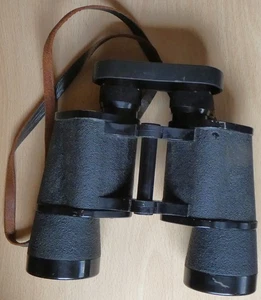 CARL ZEISS Code blc Serial No. 52031 German WW2 era 7 x 50 Binoculars SUPERB Con - Picture 1 of 14