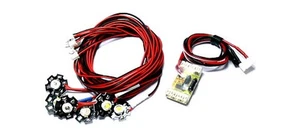 GT POWER RC Model Six Axis and Multi-Axis Aircraft Navigation Light System LE834 - Picture 1 of 5