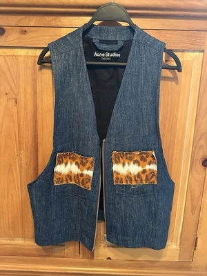 Chaleco facial Acne Studios M Foto 1 de 4