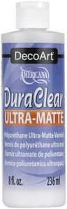 Americana DuraClear Ultra Matte Varnish, 8 fl.oz - Picture 1 of 1