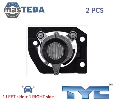 19-0687-15-2 FOG LIGHT LAMP PAIR TYC 2PCS NEW OE REPLACEMENT - Image 1 of 4