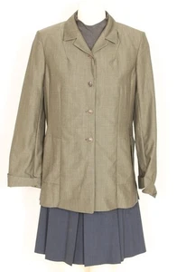 LUCIANO BARBERA Exclusive Unconstructed Italian Ladies Jacket Blazer SZ 10 - Picture 1 of 7