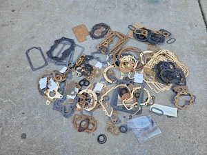 NOS Vintage Clinton ???? Motorteile Konvolut, Dichtungen Kopfdichtungen usw - Bild 1 von 11