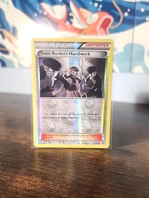 X4 Team Rocket's Handiwork 112/124 XY Fates Collide Pokemon TCG - Image 1 of 3