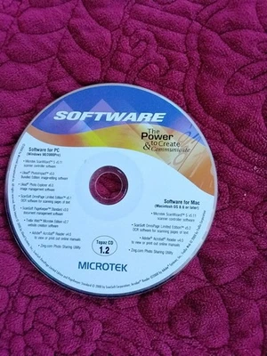 Microtek Software The Power To Create & Communicate CD - Image 1 of 3