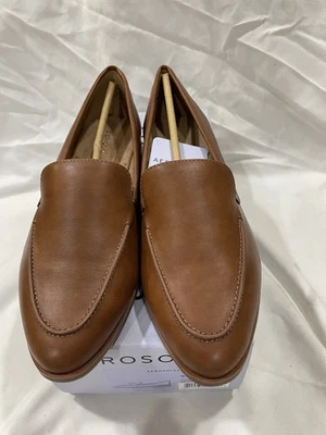 Zapatos mocasines aerosoles Everest para mujer EE. UU. 9,5 M imitación cuero a medida tostados sin cordones Foto 1 de 4