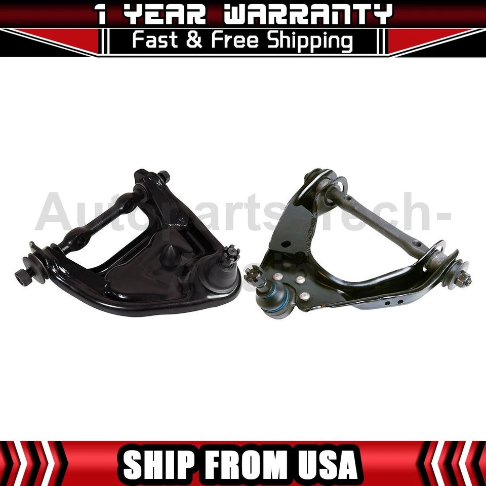 Braço de controle dianteiro esquerdo Mevotech 2 junta esférica compatível com van Dodge Ram 1500 1999-2003 - Imagem 1 de 4