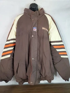 Cleveland Browns Mens Size XL NFL Pro Line Starter Bomber Jacket Vintage - Picture 1 of 21