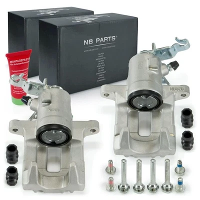 2x Bremssattel hinten für Audi A3 8P Seat Leon Skoda Octavia VW Golf 5 6 Jetta - Bild 1 von 4