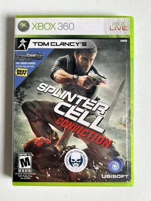 Tom Clancy's Splinter Cell Conviction Microsoft Xbox 360 BRAND NEW SEALED 2010 - Image 1 of 4