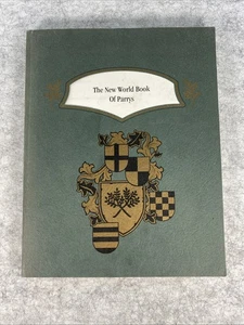 The New World Book of Parrys [1999 PB] By Halbert's Family Heritage -Genealogy - Picture 1 of 7