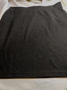 J Jill Skirt Womens Medium Gray Smooth Fit Pencil Business Career  - Picture 1 of 4