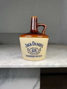Old No. 7 JACK DANIELS Tennessee Whiskey Jug Ceramic Crock Decanter VINTAGE - Picture 1 of 6