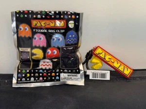 Monogram Pac-Man Video Game Pac-Man Logo With Charm Chase Bag Clip Keychain - Picture 1 of 1