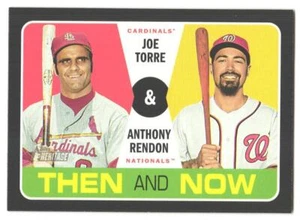 2020 Topps Heritage Joe Torre / Anthony Rendon #TN-7 Then and Now - Picture 1 of 2