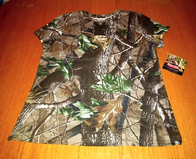 Nueva Camiseta WT Realtree Multi-Terrain Camuflaje Algodón Niños 16/18 Foto 1 de 4