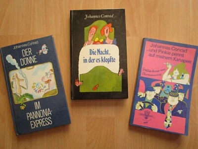 3 Bücher v. Johannes Conrad, Eulenspiegel Verlag Berlin,DDR, SAMMLER,Ostalgie !! - Bild 1 von 4