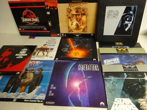 Star Wars Special Trio, Star Wars Orig, Star Trek, Jurassic Park+11 Laser Discs - Picture 1 of 12