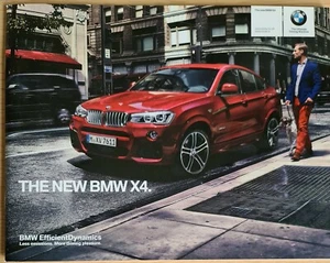 Bmw X4 18 Page Sales brochure May 2014 - Picture 1 of 7