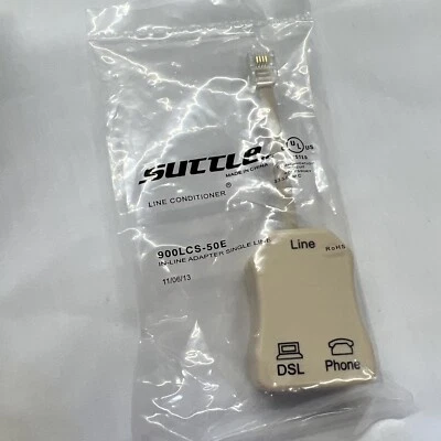 Suttle 900LCS-50E In-Line Phone/DSL Adapter Brand New Sealed - Image 1 of 4