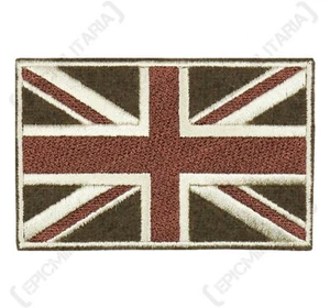 British Union Flag Shoulder Patch Subdued - Armed Forces Military 8 x 5 cm - Picture 1 of 1