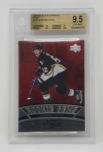 2006-07 Black Diamond Ruby #205 Jordan Staal Rookie Penguins 🔥Beckett 9.5 GEM - Picture 1 of 5