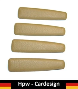 Mercedes Fensterkurbel Einsatz Einlage Abdeckung Set 4 Teilig BEIGE - Bild 1 von 5