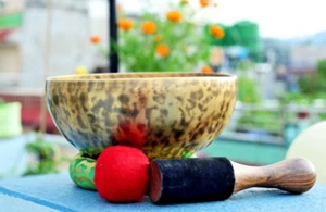 10 inches Singing  Bowl Tiger Eye-Tibetan Singing Bowl-Tiger Eye Singing Bowl- - Picture 1 of 8