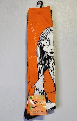 Calcetines hasta la rodilla Disney Pesadilla antes de Navidad 2 pares de diseños diferentes Foto 1 de 4