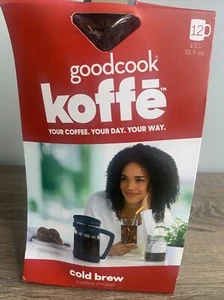 Goodcook - Cafetera Cold Brew 12 tazas 1,5 L totalmente nueva 51 OZ - Imagen 1 de 7