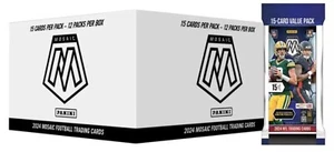 2024 PANINI MOSAIC NFL FOOTBALL FAT PACK VALUE BOX FACTORY SEALED IN STOCK - Picture 1 of 2