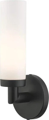 Livex Lighting 10103-04 Aero Wall Sconce Black - Image 1 of 4
