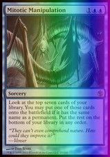 Magic the Gathering MTG Mitotic Manipulation (27) Mirrodin Besieged   LP FOIL