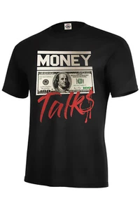 Camiseta MONEY TALKS ¡100$ BILLETE ¡¡¡NUEVA!!! Divertido Divertido Surtido Colores Tallas S-5XL - Imagen 1 de 7