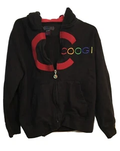 Coogi Jacket Black With Red C Size M Rn: 130323 - Picture 1 of 6