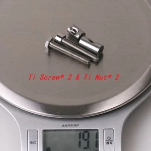 Ti Schrauben + Mutter passt Pinarello Dogma Sitzstütze: F12/F8/F10/GAN/K8/K10/Prinz/Grevil - Bild 1 von 4