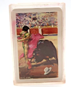 Vtg Matador Los Toros A. Casero No. 260 Heraclio Fournier Vitoria Playing Cards - Picture 1 of 8